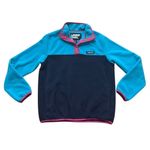 Lands' End heritage quarterâsnap pullover fleece small colorblock Photo 1