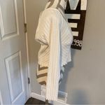 Atelier by Kirious White Knit Long Sleeve Top open back size XL Photo 3