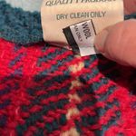 Boyne Valley Weavers handmade in Ireland cardigan sweater Red Size L Photo 8