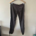 Miss Sixty  Brown Linen Joggers Y2K Size 25 Photo 3