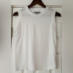 All Saints White Sleeveless Top Size Medium NWOT Photo 1