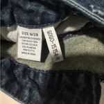 Flying Angel Women’s Dark Wash Cargo Jeans Size 29 Photo 3