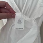 Molly Bracken  Woven V-Neck White Maxi Dress NWOT Photo 5