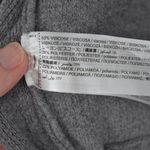 Mango  Knitted Bomber Sweater Jacket Snap in Dark Heather Gray Women's XS Photo 7