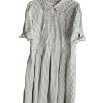 Gal Meets Glam  Delilah Green Gingham Dress Photo 0