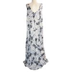 Alex Evenings Alex‎ Evenings Midi Maxi Asymmetrical Dress Wedding Party Floral Shawl 24W 3X Photo 11