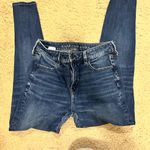 American Eagle  Outfitters Women's Dark Blue Skinny Jeans Photo 0