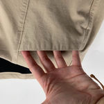 Old Navy  Mocha Taffy Stretch Canvas High Rise Wide Leg Pixie Pant XL Photo 2