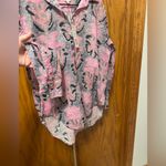 Nic+Zoe  Petal Patch Printed Button Front Shirt~NWT~size XS Photo 6