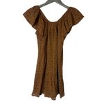 Eberjay Eberjey Brown Eyelet Cotton Dress Photo 3