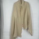 Free People  Brushed faux fur Scarf Cream Fringed Scarf wrap Photo 1