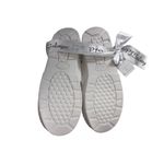 PJ SALVAGE Ivory Cable Knit Slippers Mules Cozy Loungewear Size L White Photo 5