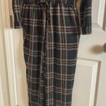 Forever 21 women’s Plaid Black Jumpsuit size medium Photo 5