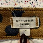 Madewell  10” High Rise Skinny Jeans Dotted Animal Print Size 27 Photo 7