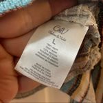 Chelsea and Violet Striped Off Shoulder Crop Top L Photo 5