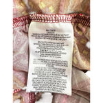 BCBGeneration  Jumpsuit Womens Medium Orange Red Boho Beach Festival Geometric Photo 11