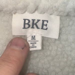 BKE  Olive Green Quilted Sherpa Reversible Vest Size Medium Photo 3