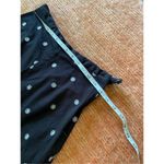 Briggs New York  Wm's Capri Pants Black W/Embroidered Daisy Design Size 10P Photo 3