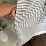 Merokeety  Dress.‎ Size Large Light blue striped. With attached belt. Photo 2