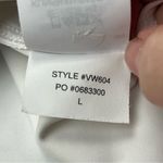 Vuori Volley Dress Womens Size Large White Two Pockets Shelf Bra Athletic *FLAW* Photo 5