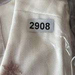 BHLDN  Embroidered Parsons Tulle Maxi Dress Formal Gown White Pink US‎ 14 Photo 10