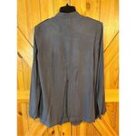 Life in Progress  Womens Blazer Sz S Gray Open Drape Lightweight (3949) Photo 5
