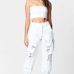 Carmar Denim Baggy Ripped Cargo Pant Photo 0