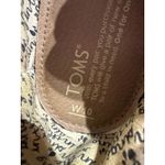 Toms  Classic Slip On Shoes Gray Black White Pattern Casual Comfort 10W Photo 8