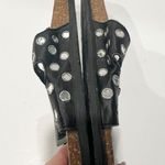 Free People  Bali Footbed Sandal Black Leather Size 36 Photo 3