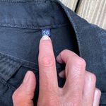 Carmar LF Los Angeles Button Front Distressed Black Denim Shorts Size 26 Photo 4