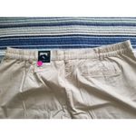 Karen Scott  Women's Crop Comfort Waist Tummy Control Khaki Beige Pants Sz 16 Photo 2