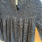 ZARA Blue Long Sleeve Dress Photo 5