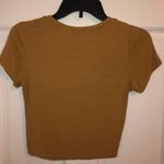 Bozzolo Crop top Mustard Yellow  Photo 1