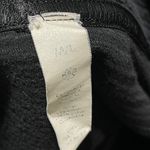 Lululemon Women's Textured Pullover 1/4 Zip Black Size M/L Mock Neck Cropped Silver Photo 4