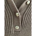 J. Crew Sweater Women 3XL Camel Gold Roll Tab Cotton Fisherman Cable Knit Preppy Tan Size undefined Photo 7