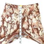 Vimmia Snakeskin Printed Leggings in Brown Tan Size XS Photo 8
