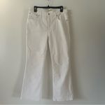 Madewell  Kick Out White Jeans Size 30 Photo 2