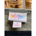 LuLaRoe  Women's T-Shirt Size S Olive Green Casual Spring Top Photo 1