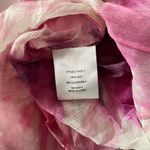 Johnny Was NWT  KATIA Silk Floral Irregular Oversized Blouse Size L/XL Pink Photo 7