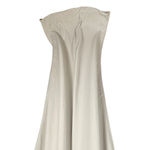 ASOS NWT Embellished Halter Maxi Gown Keyhole Back Light Gray Size 12 Wedding Photo 11