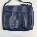 Kate Spade Lombard Street Cayli Crossbody Bag Navy Pebbled Leather Purse READ Photo 7