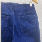 INC Stretch Wide-Leg Crop Jeans Size 12 Blue High Waisted Casual Comfy Pull On Photo 6