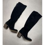 Lucky Brand ramsden rayla tall suede boot black US 8.5 38.5 over the knee Black Photo 3