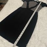 L'Agence L’agence Cap Sleeve Sheath Mini Dress in Black Size 2 Photo 7