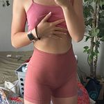 spandex workout shorts Pink Photo 1