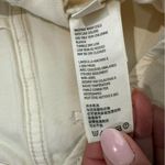 We The Free NWT Free People Penny Pull on Flare Jean Pants Ivory White Stretch Waist Size 32 Photo 7