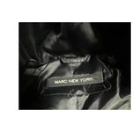 Marc New York  Black Down Parka‎ with detachable fur trim hood size L Photo 7