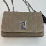 Karl Lagerfeld  PARIS Lafayette Medium Suede Shoulder Bag Photo 3