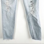 PacSun Light Wash Intentionally Ripped Distressed Ankle Skinny Jeggings, Size 28 Photo 11