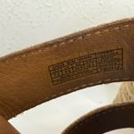 UGG  Hedy Embossed Leather Espadrille Wedge Sandals 7.5 VGUC Photo 5